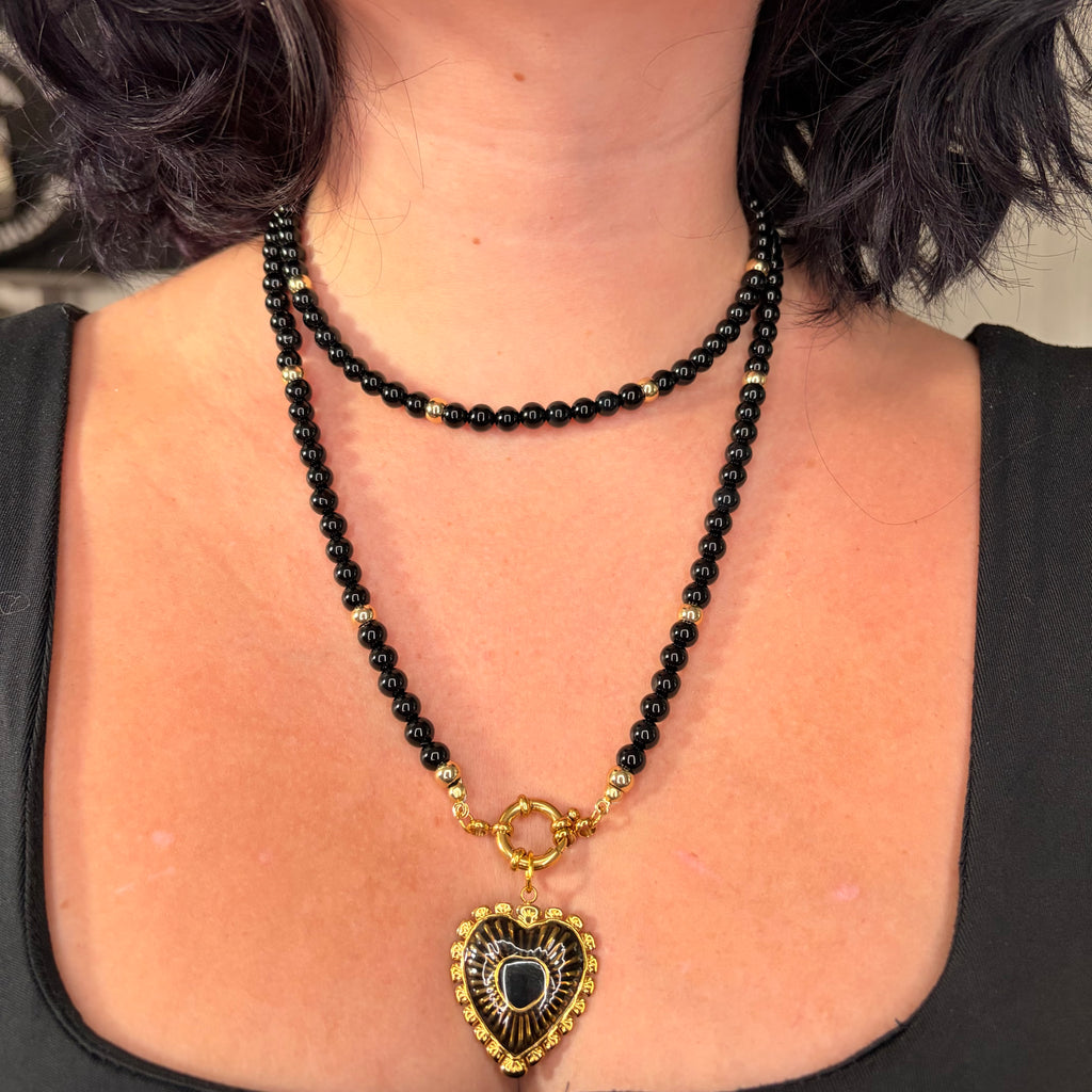 Collier Cœur d’Ombre