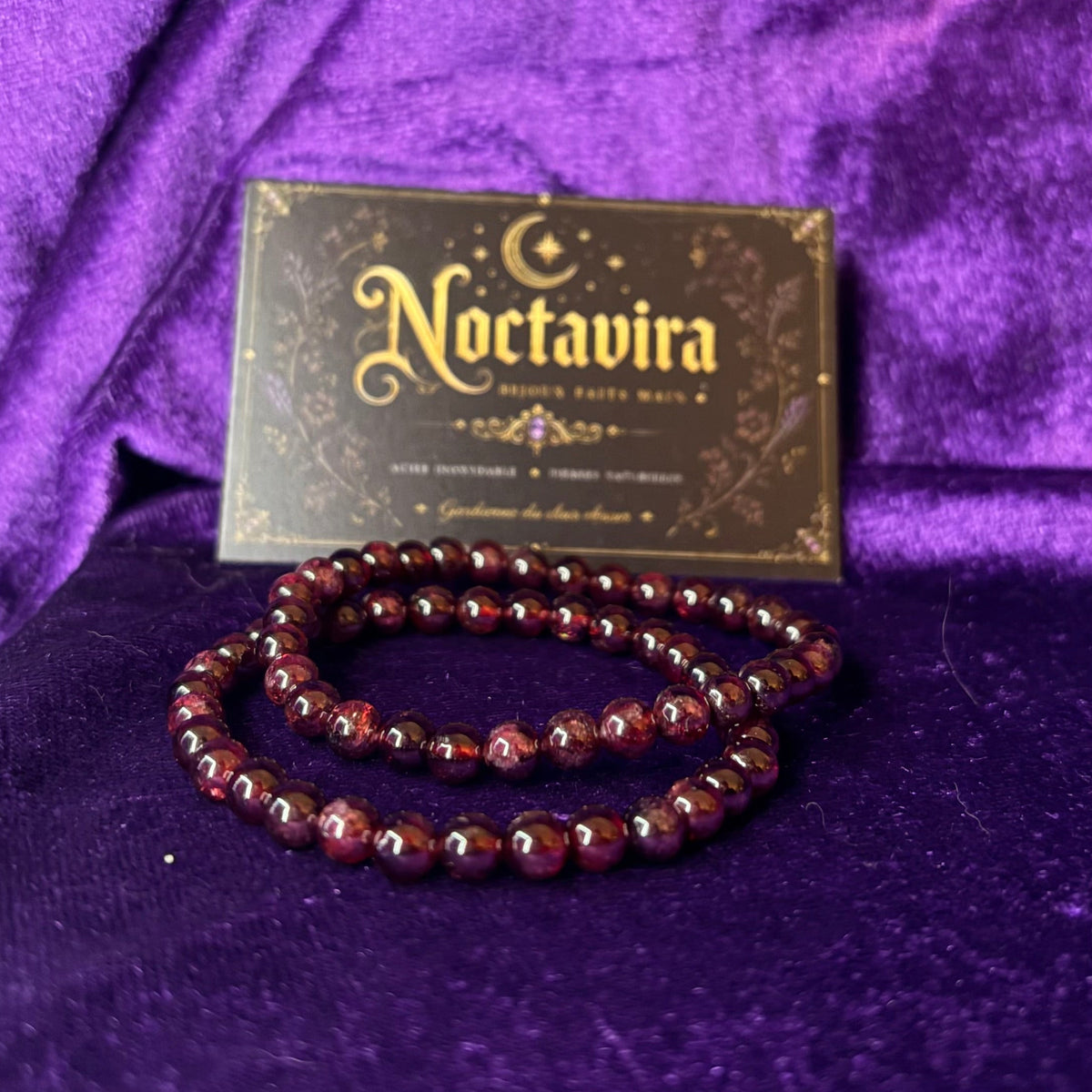 Bracelet Nuit Écarlate