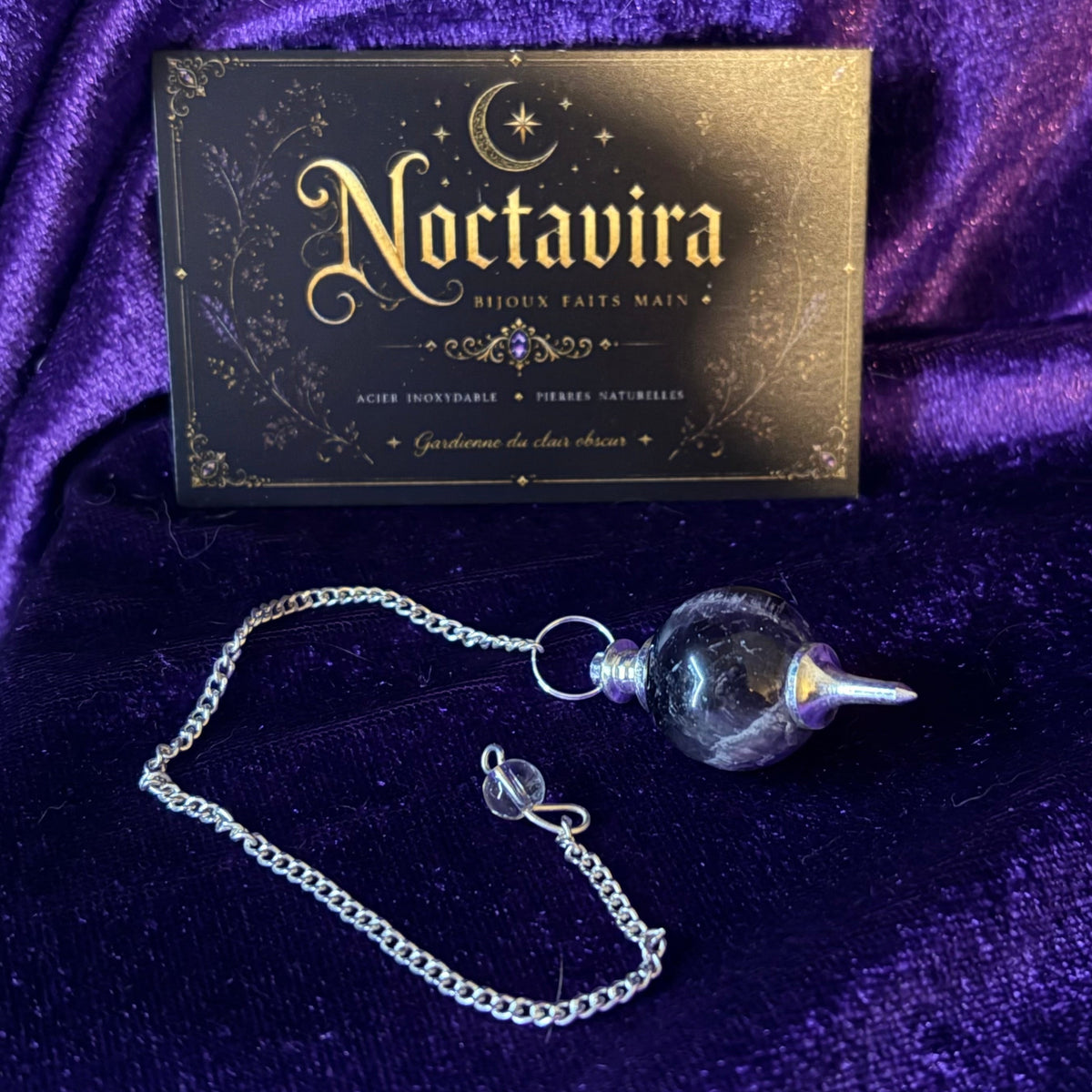 Pendule Nuit Pourpre