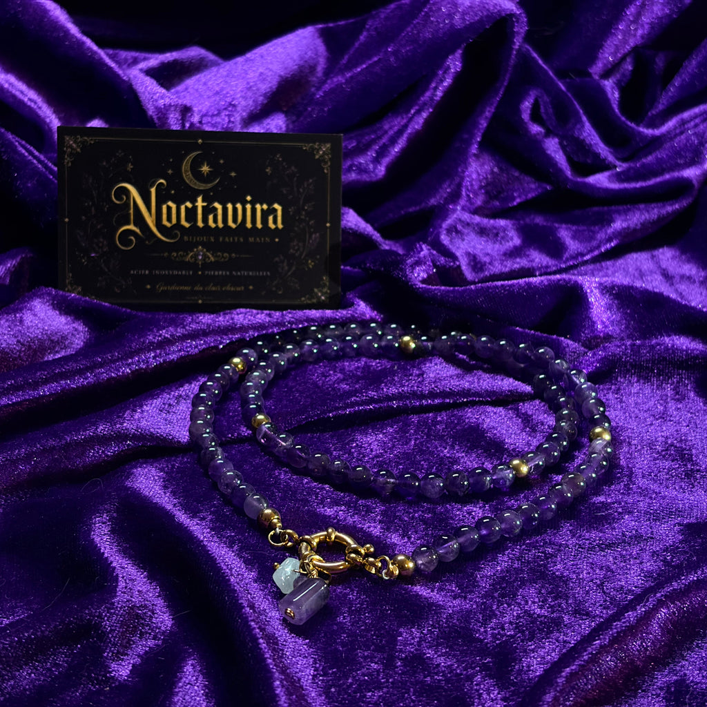 Collier Nuit Pourpre