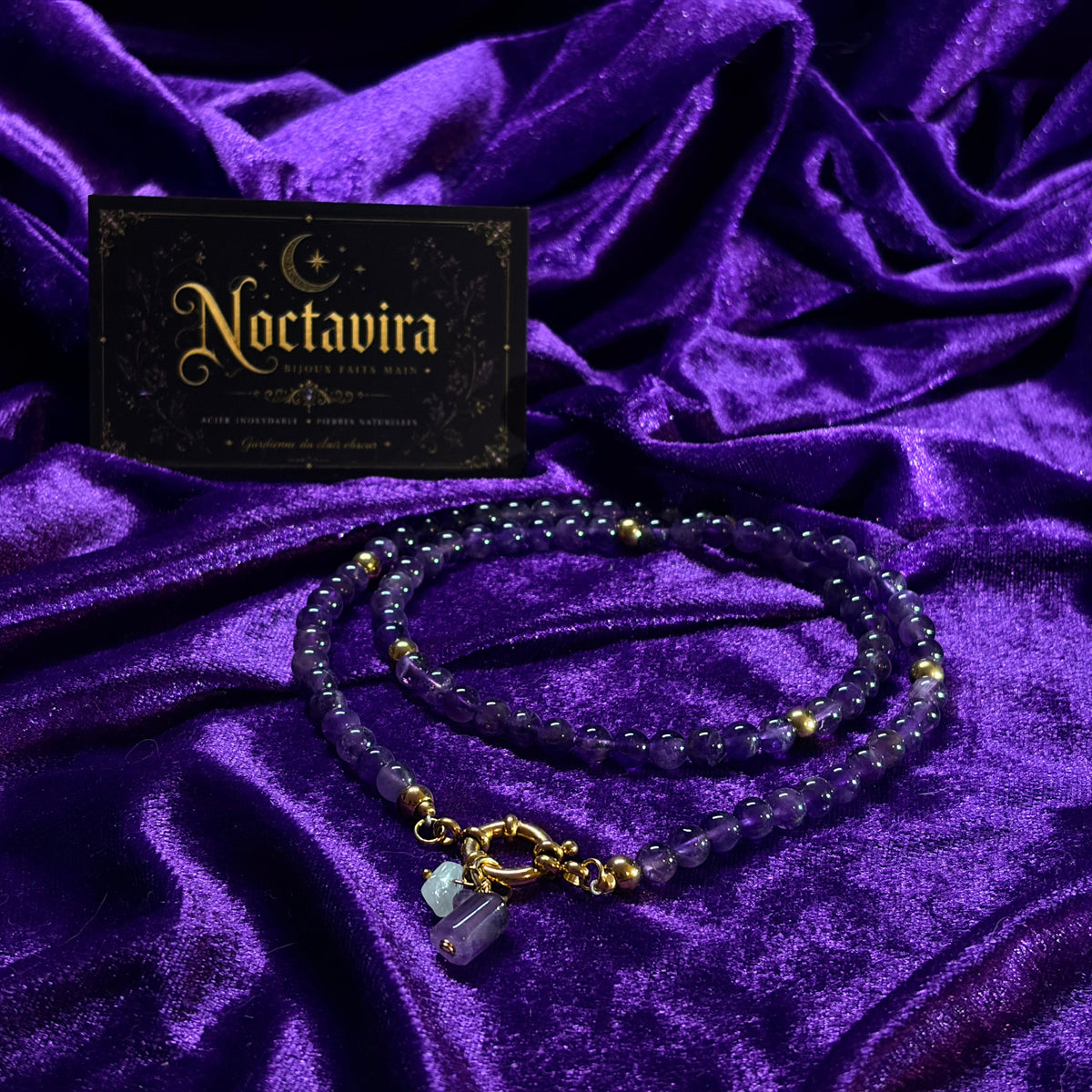 Collier Nuit Pourpre