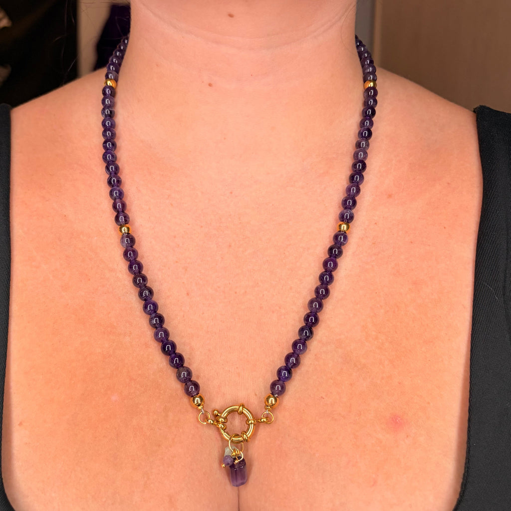 Collier Nuit Pourpre