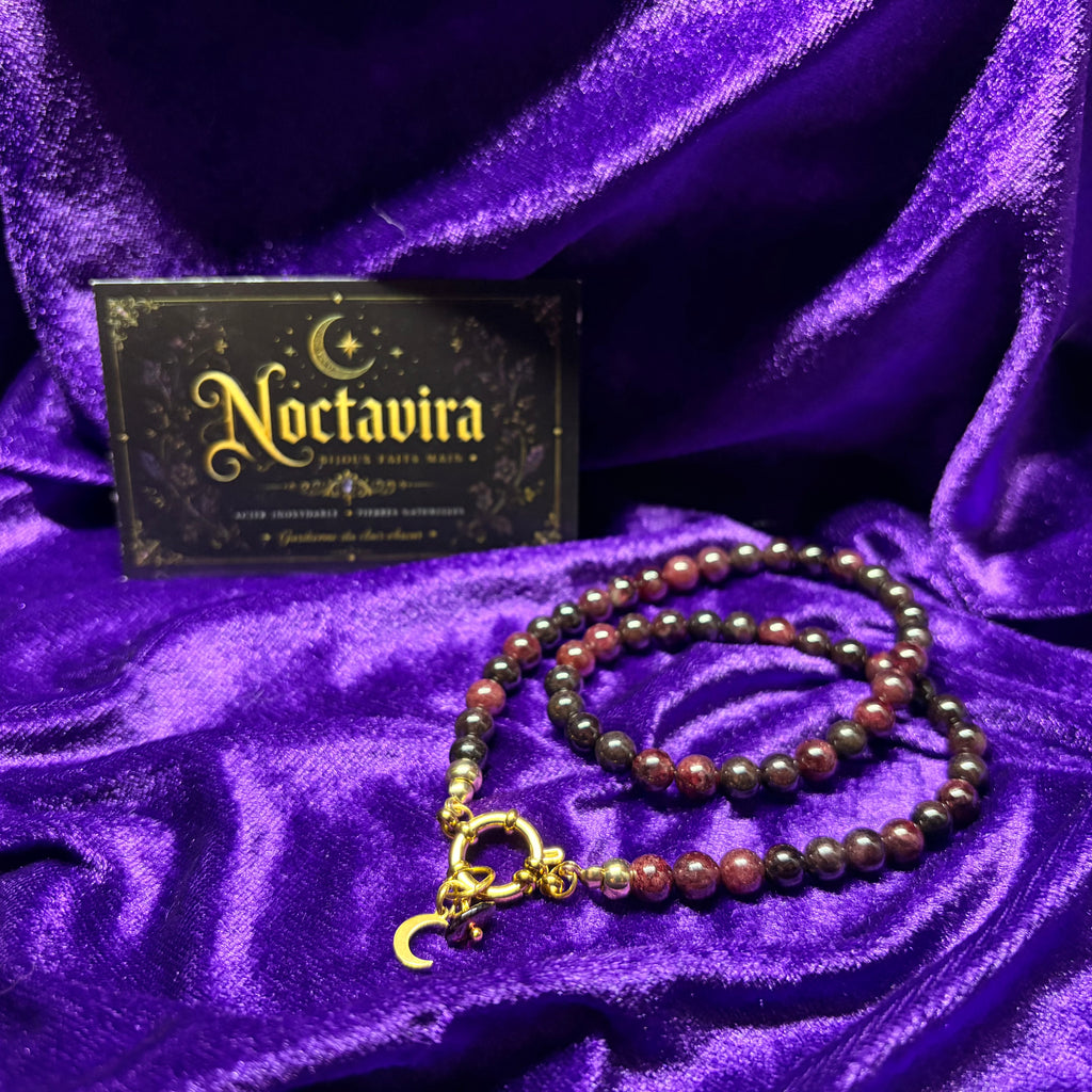 Collier Nuit Écarlate