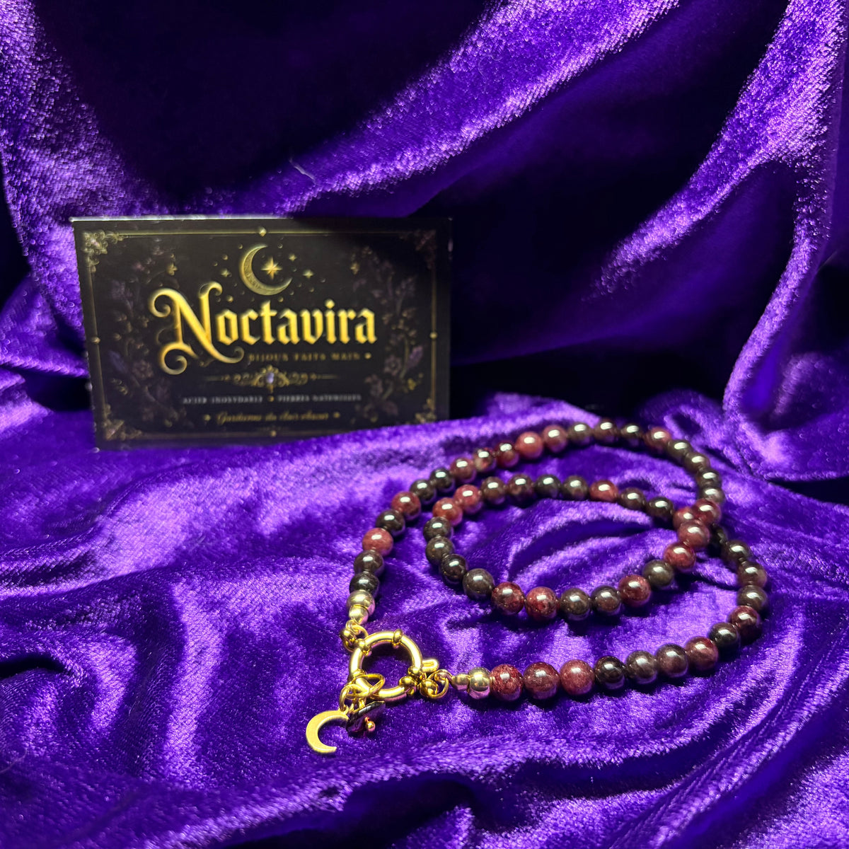 Collier Nuit Écarlate